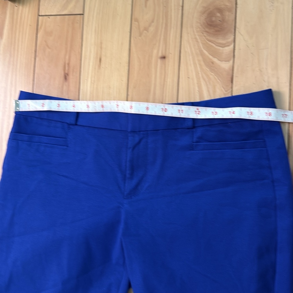 Banana Republic Sloan Blue Trousers size 6 - Picture 2 of 5